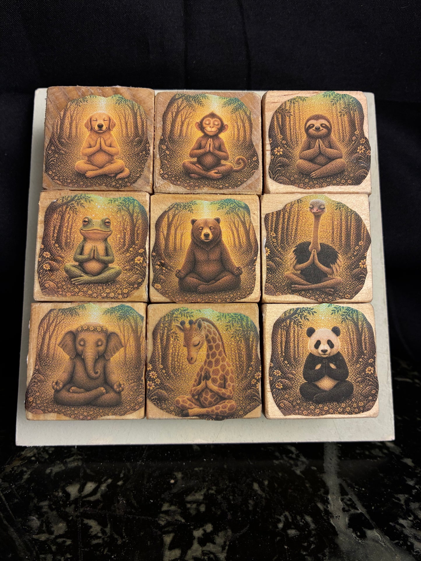 Yoga Animals. Game