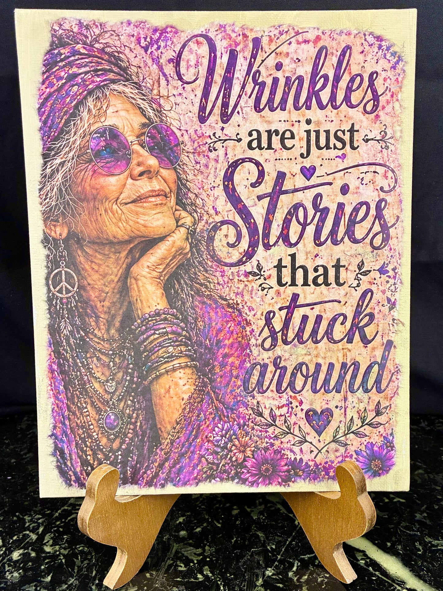 Wild Woman - Free Spirit 8x10” canvas.