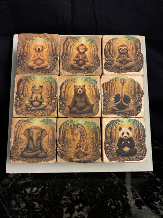 Yoga Animals.  Game