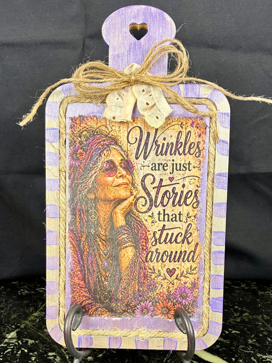 Wild Woman - Free Spirit. Small cutting board