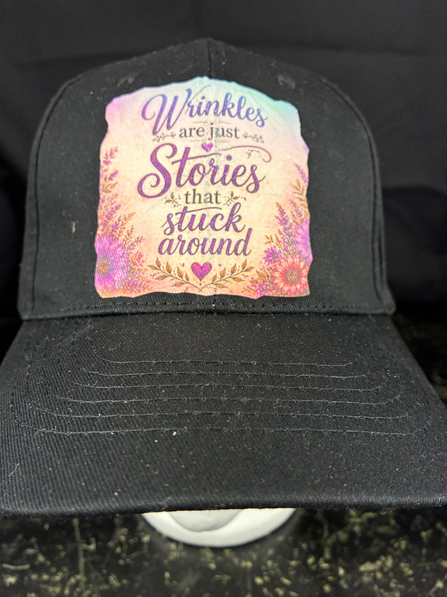 Wild Woman - Free Spirit Base Ball Hat Black